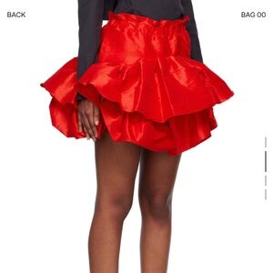 Red Kaka Vargas Skirt